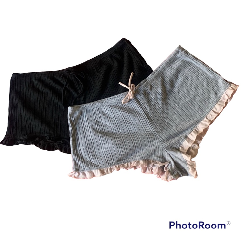 Victoria’s Secret ruffled pajama shorts
